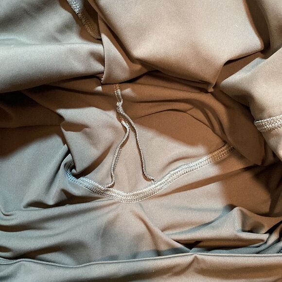 Zuda 2 In 1 Athletic Skirt Legging  Skirted Cropped Leggings Green 3X - Picture 7 of 12